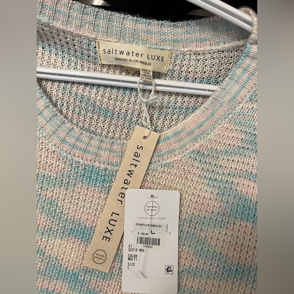 Saltwater Luxe Sweater. Large, Multicolour - Picture 3 of 3